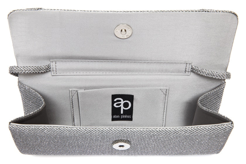 Lacy Handbag in Silver Sparkle