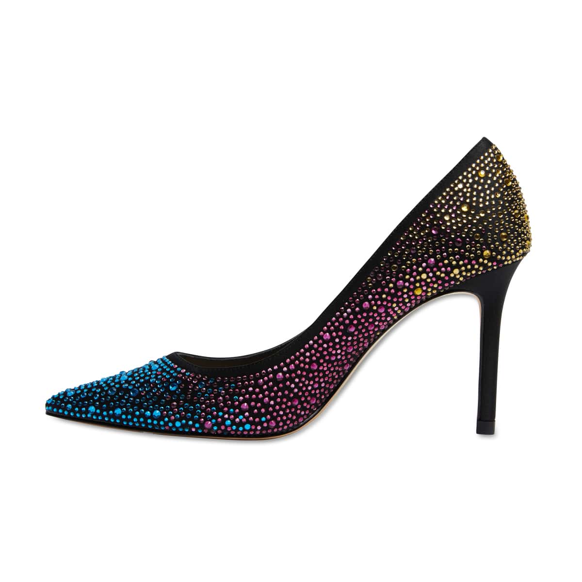 Nickie Heel in Bright Satin