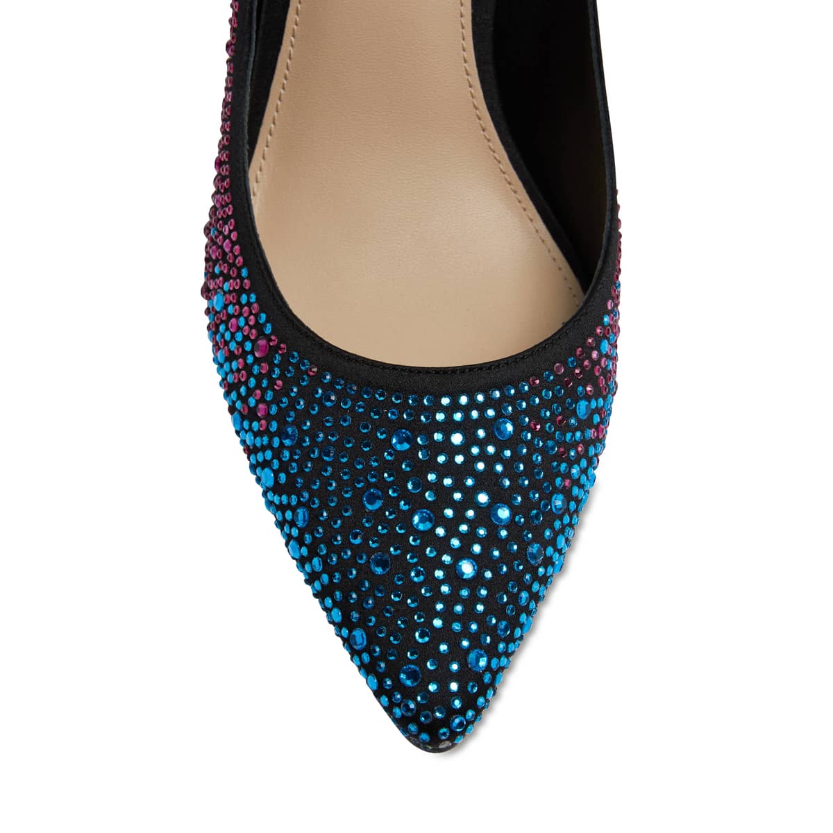 Nickie Heel in Bright Satin