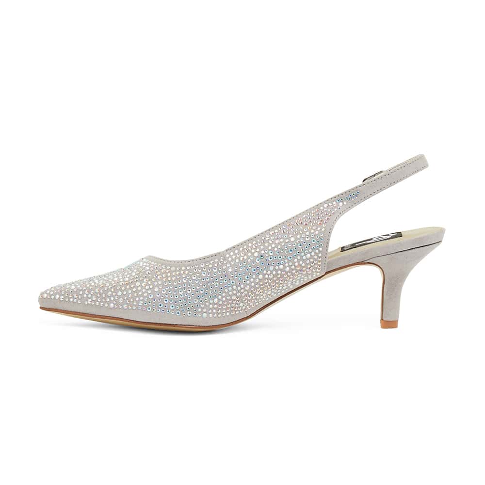 vintage 50s Elsa SCHIAPARELLI gold silver glitter KITTEN HEELS 6.5 cocktail  heel | eBay