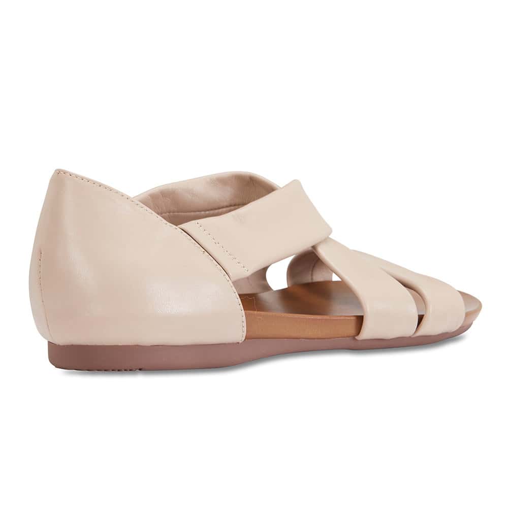 Abel Sandal in Nude Leather