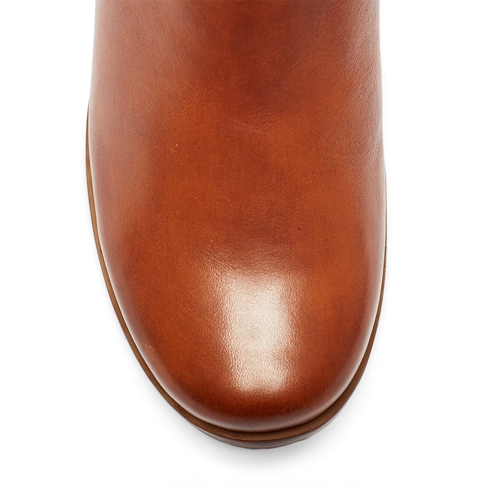 Brady Boot in Mid Brown Leather