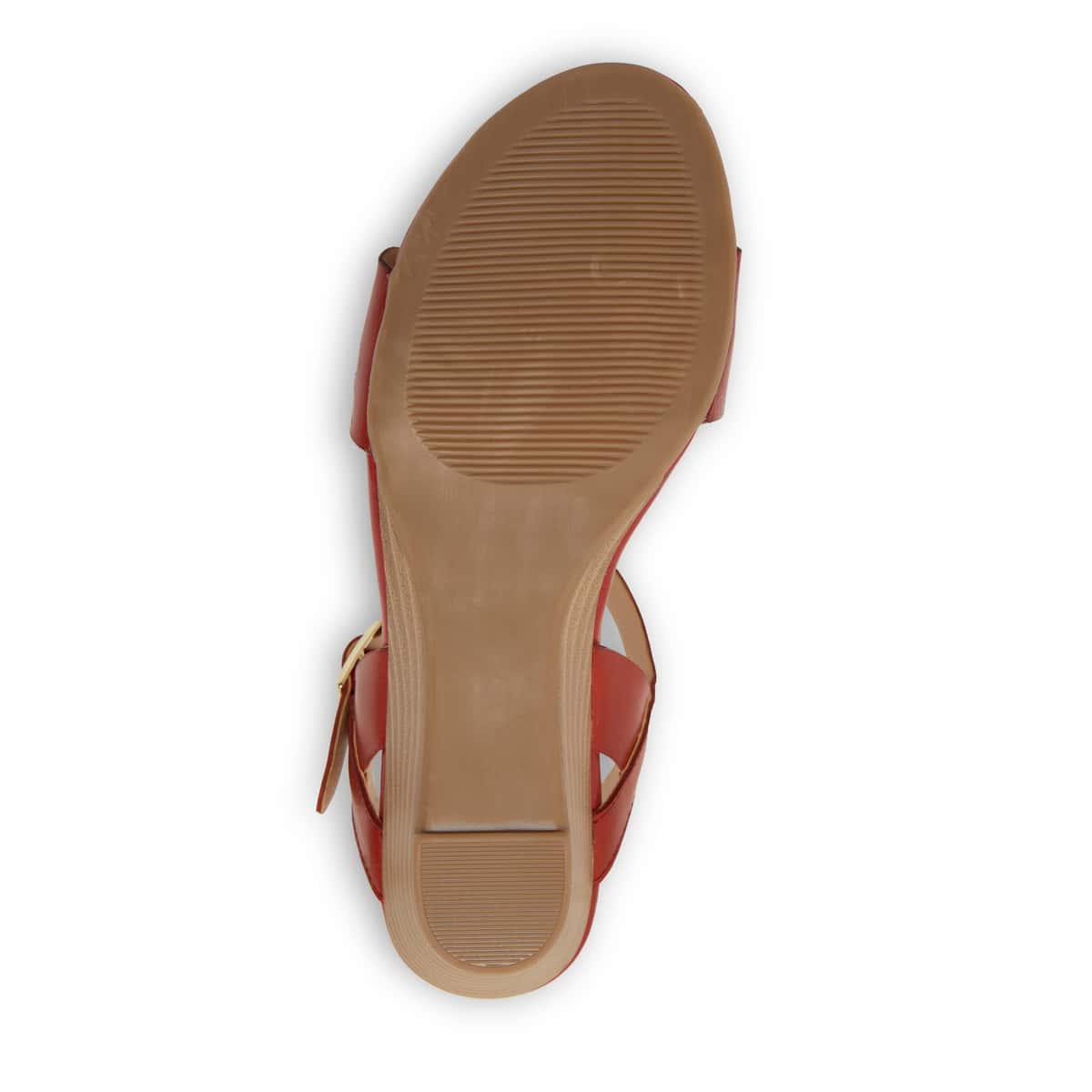 Callum Heel in Red Leather