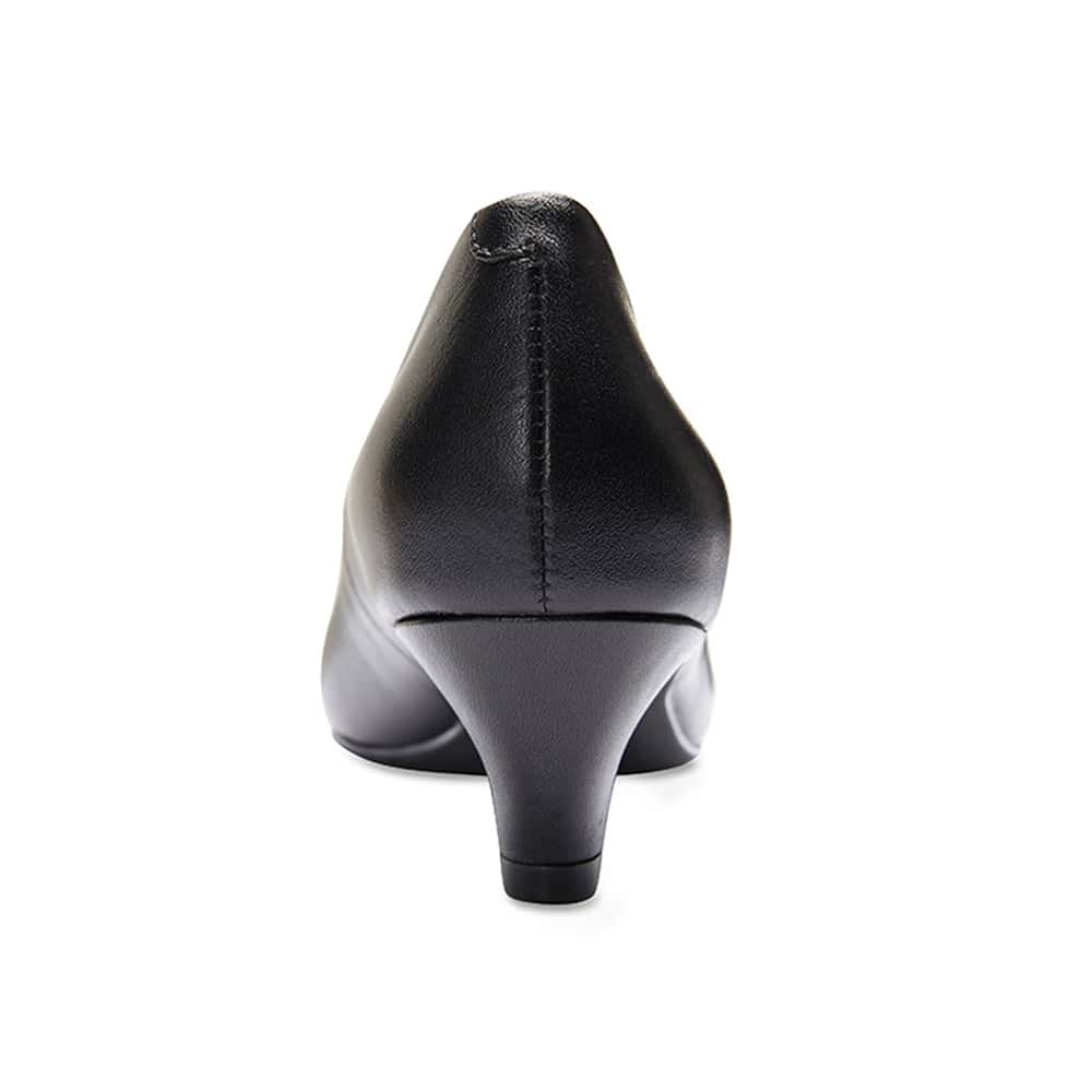 Colette Heel in Black Leather