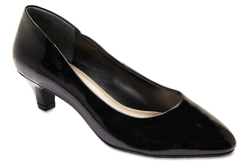 Colette Heel in Black Patent