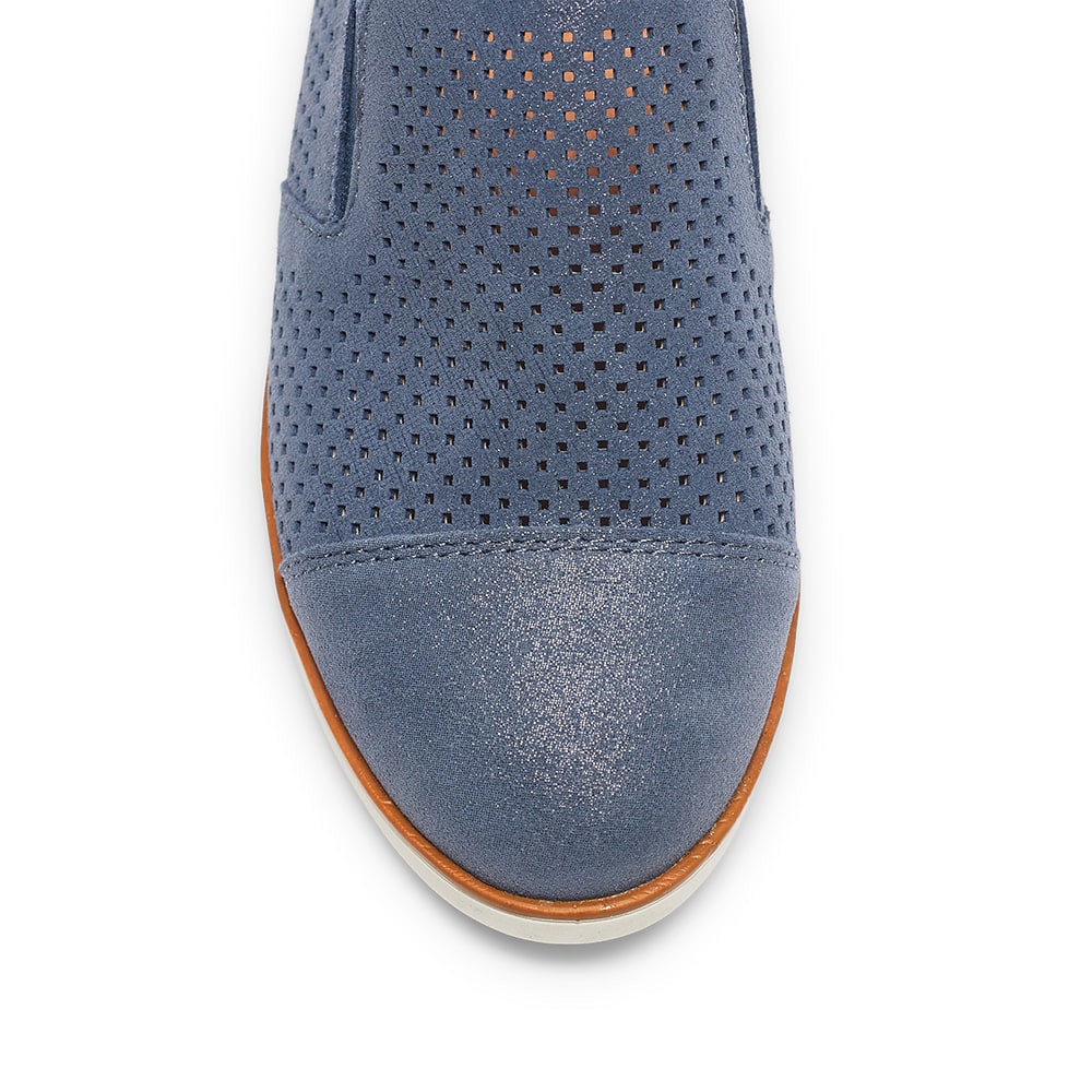 Davis Sneaker in Denim Leather