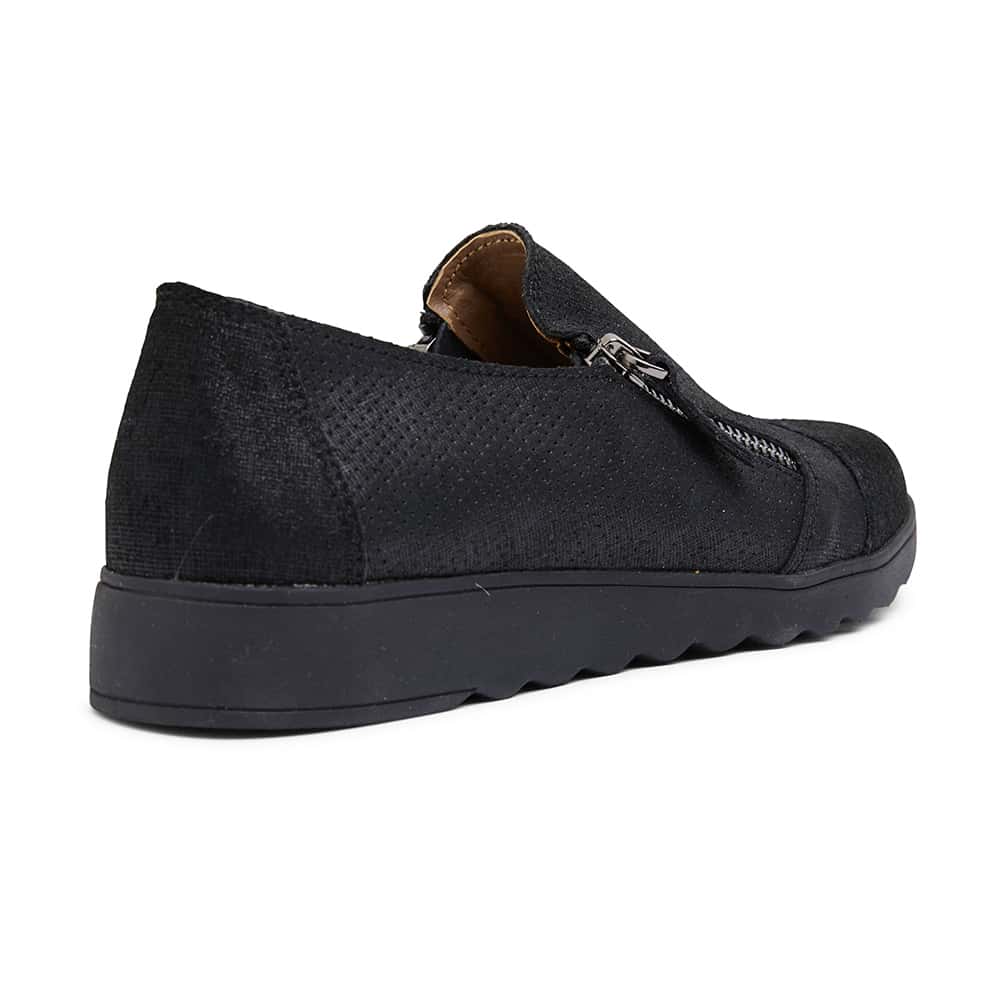 Dean Sneaker in Black Leather