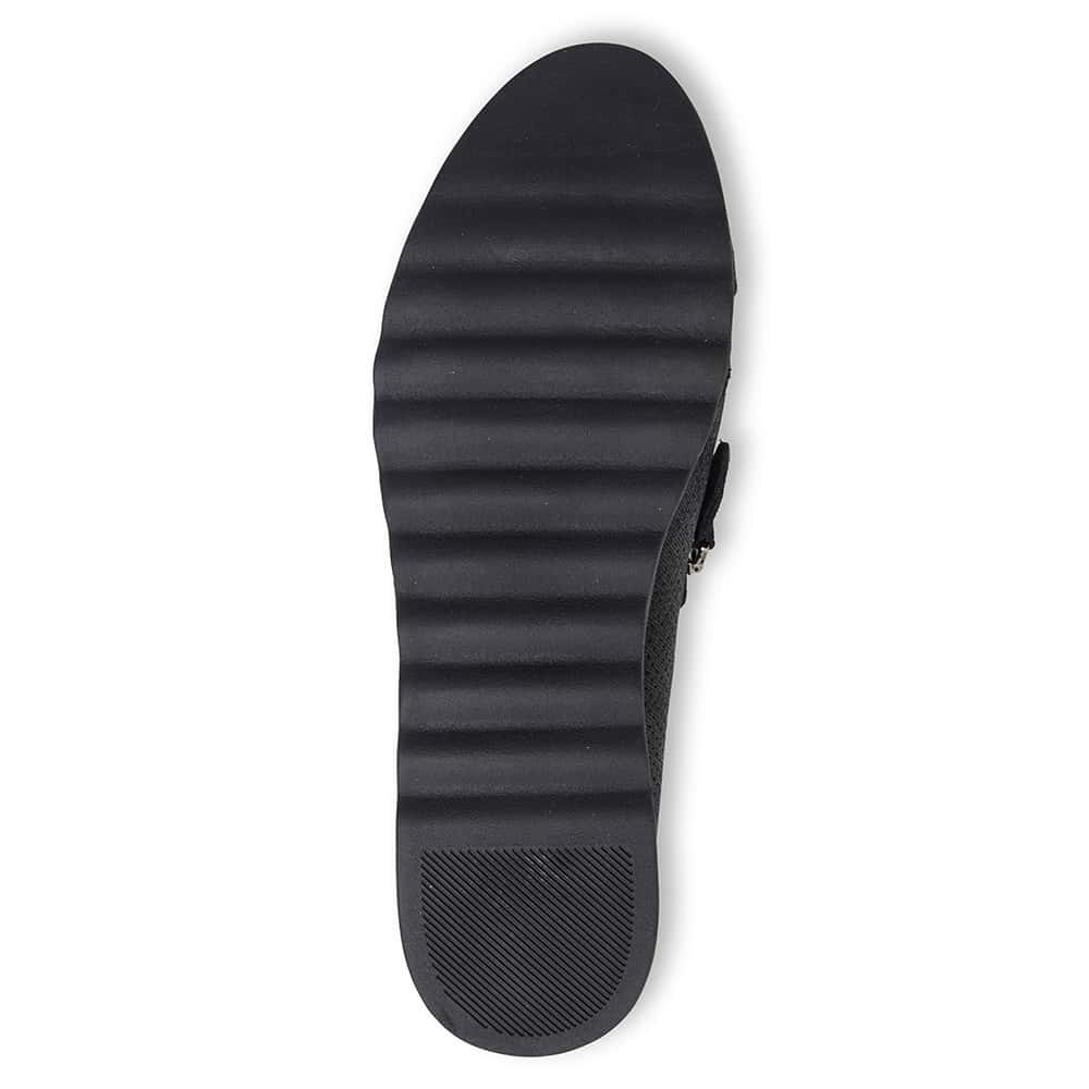 Dean Sneaker in Black Leather