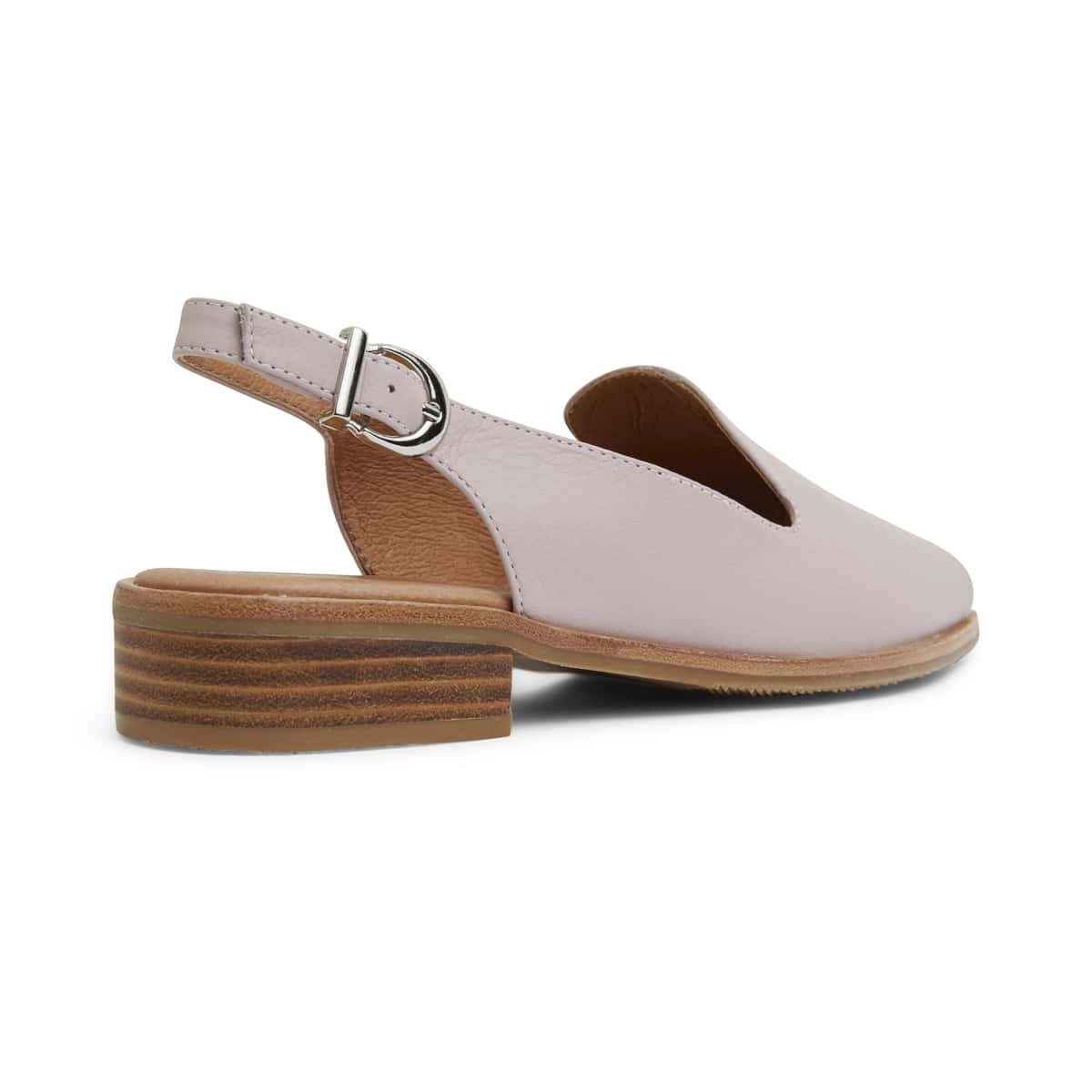 Delaney Sandal in Nude Leather