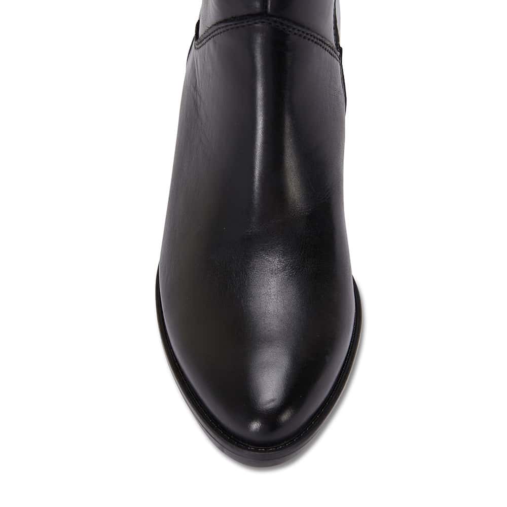 Dillon Boot in Black Leather