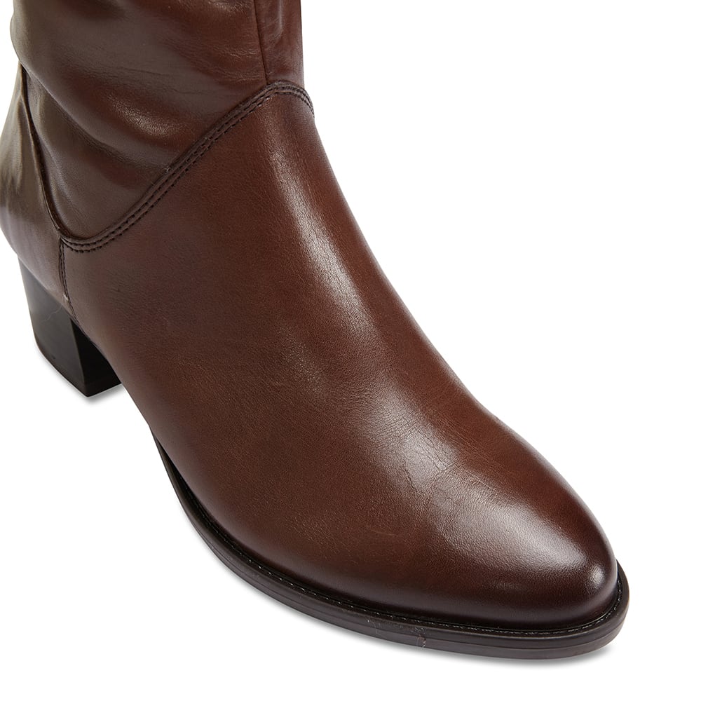 Dillon Boot in Brown Leather