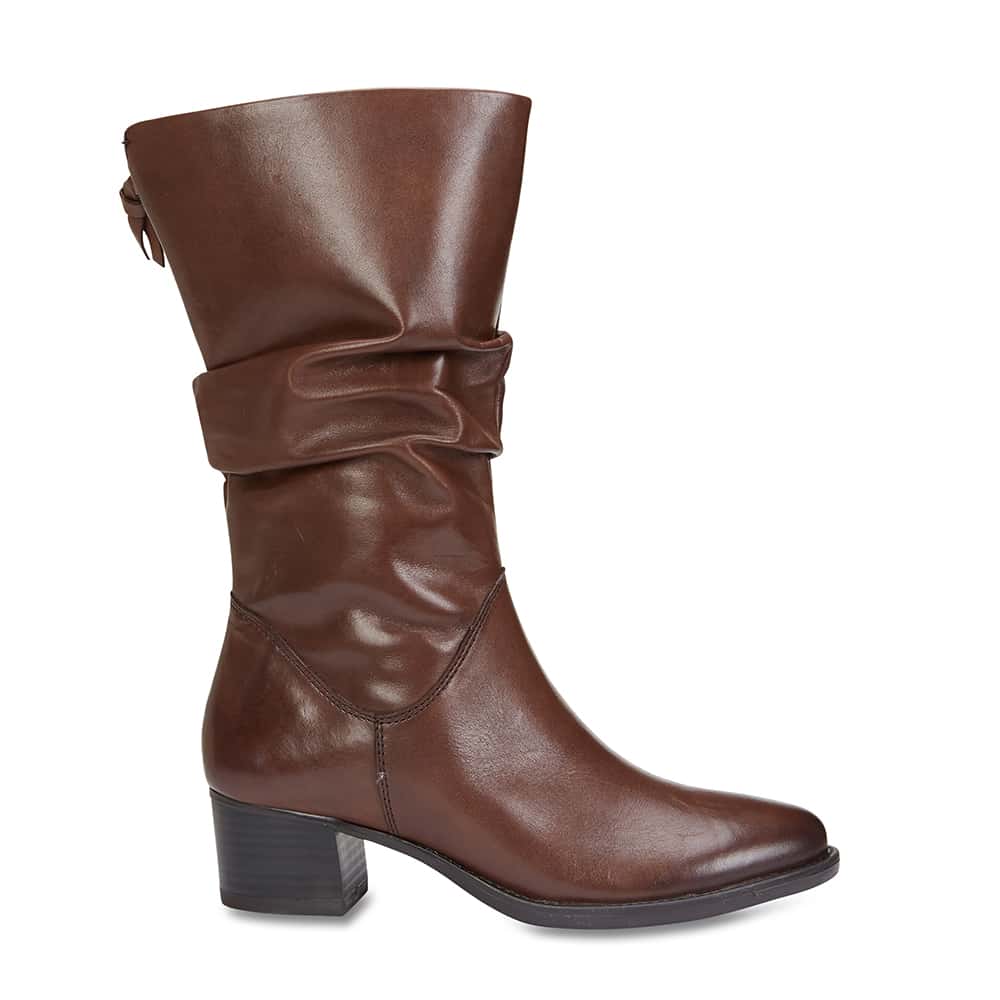 Dillon Boot in Brown Leather