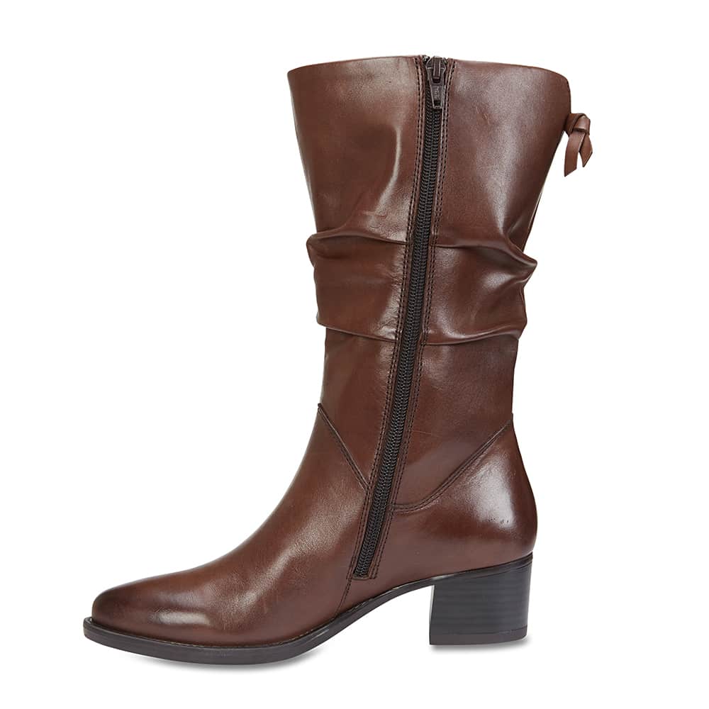 Dillon Boot in Brown Leather