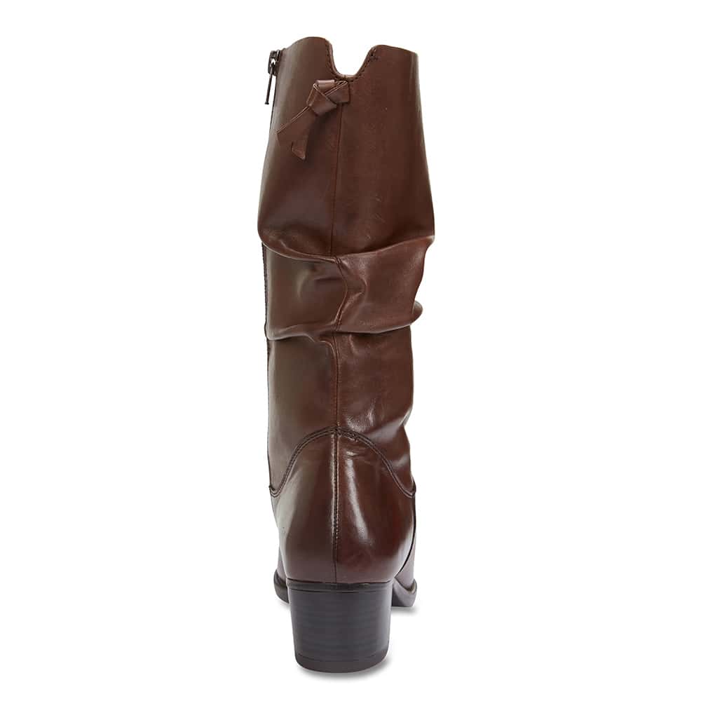 Dillon Boot in Brown Leather