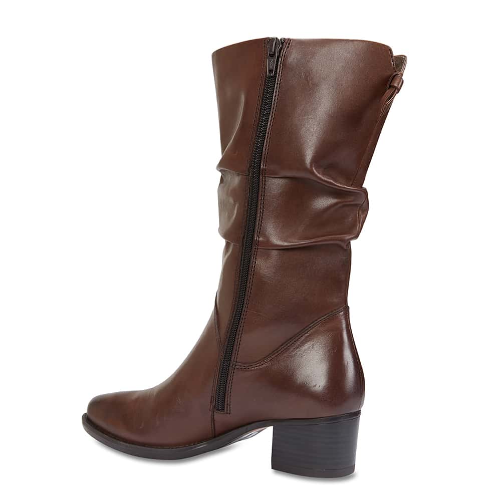 Dillon Boot in Brown Leather