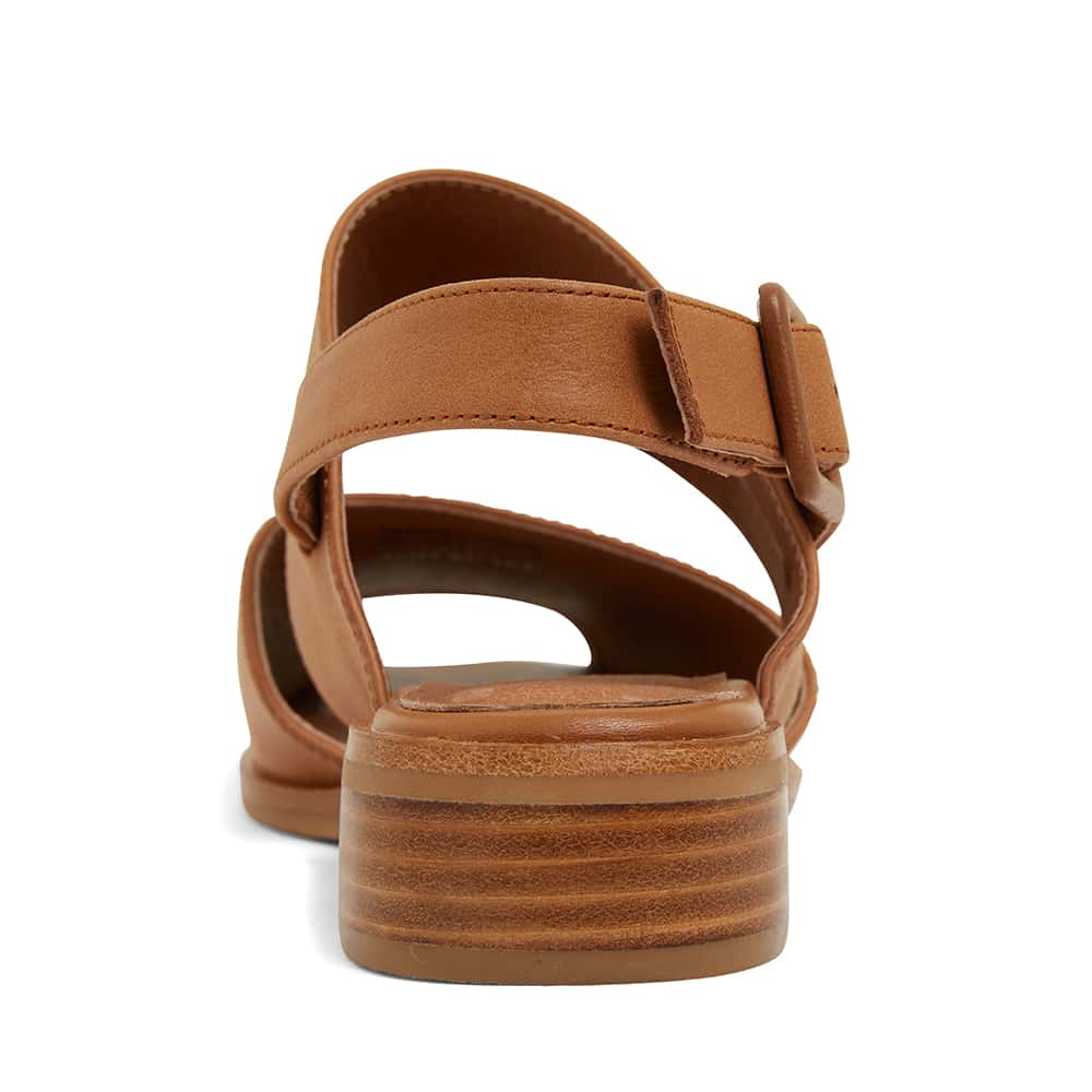 Drew Sandal in Tan Leather