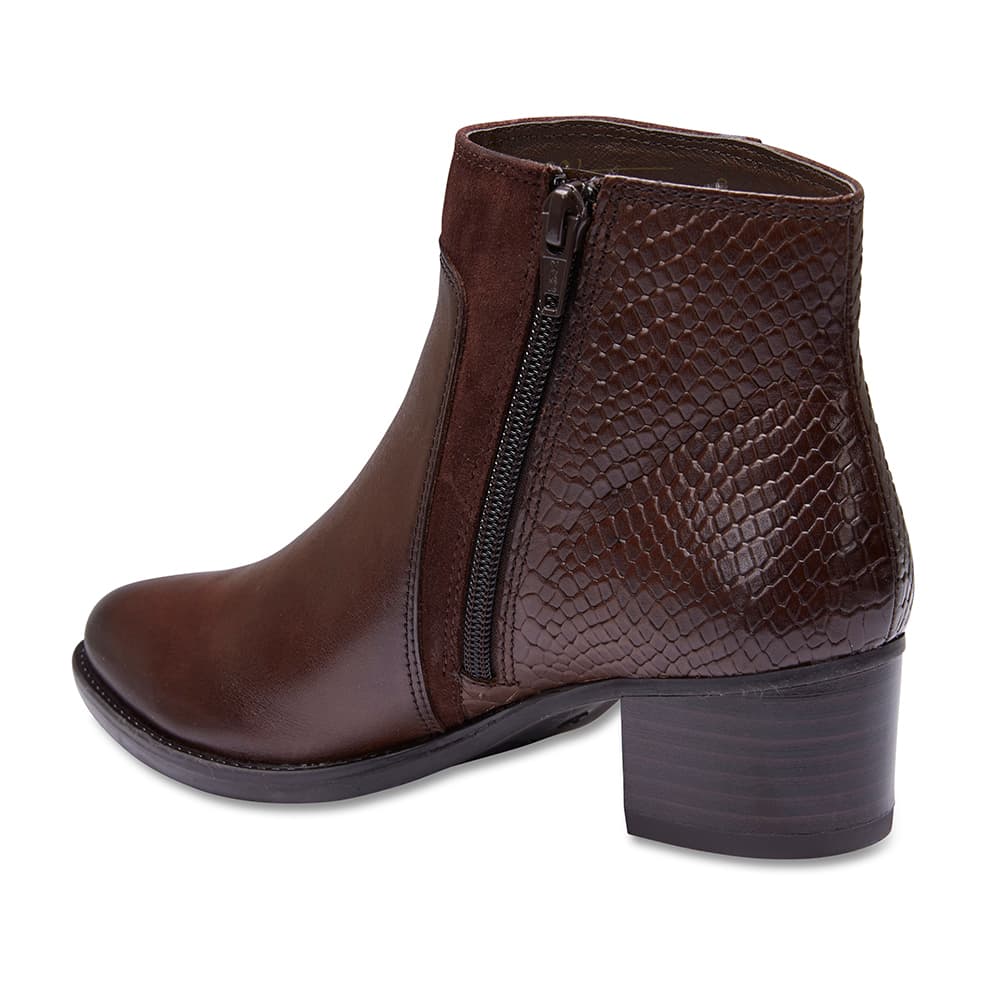 Duncan Boot in Brown Leather