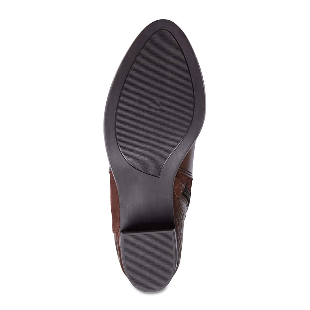 Duncan Boot in Brown Leather
