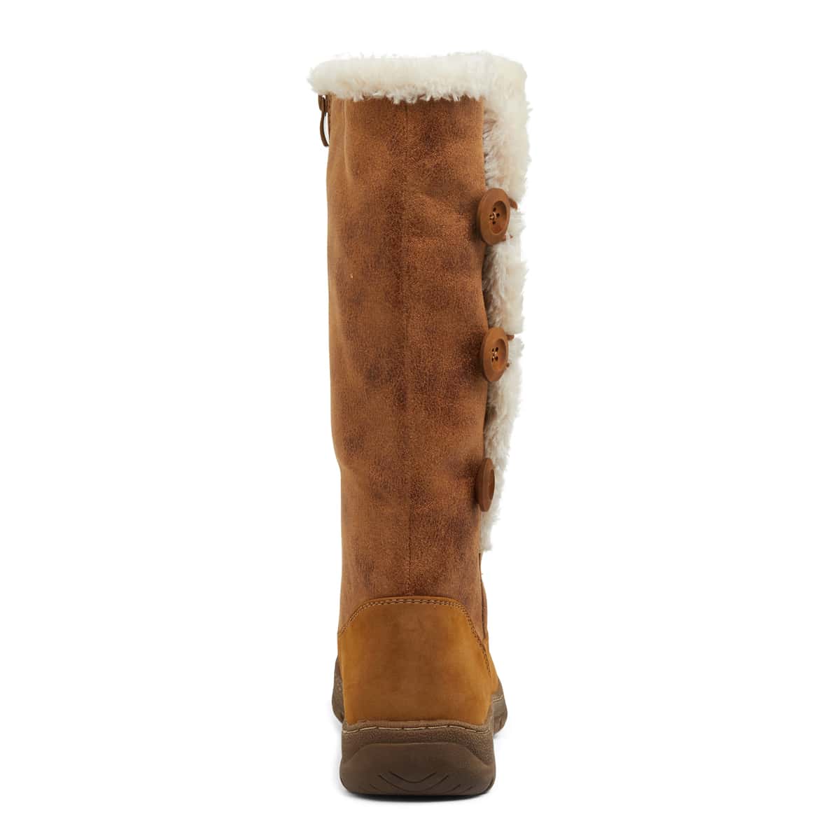 Edmund Boot in Chestnut Micro Smooth