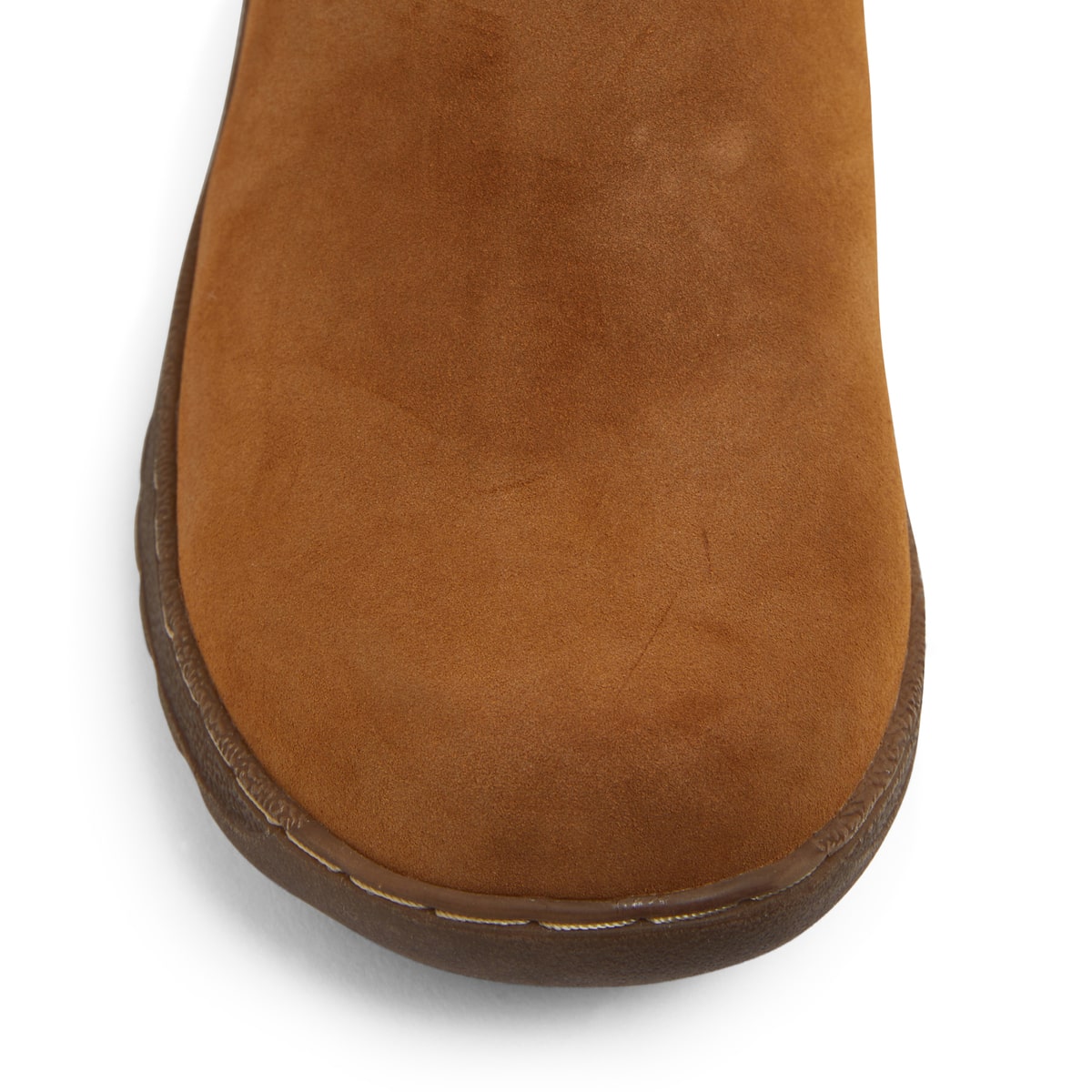 Edmund Boot in Chestnut Micro Smooth