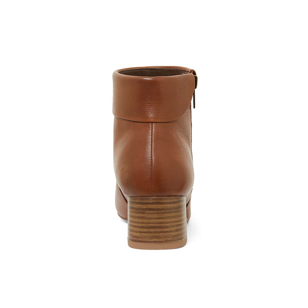 Edward Boot in Mid Brown Leather