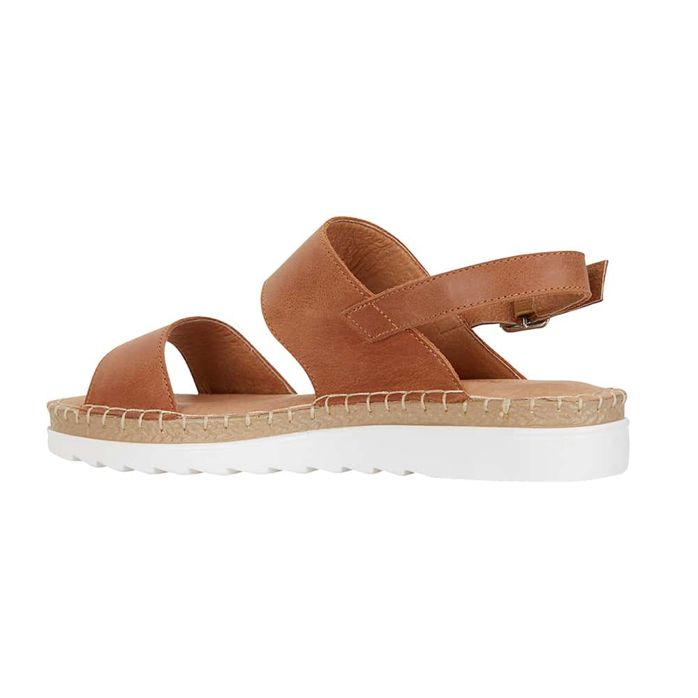 Egan Sandal in Tan Leather