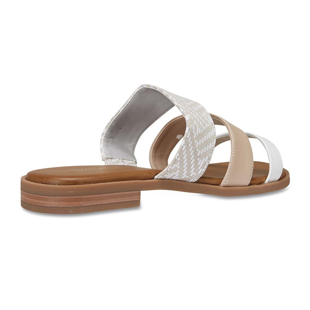 Egypt Slide in Nude Leather