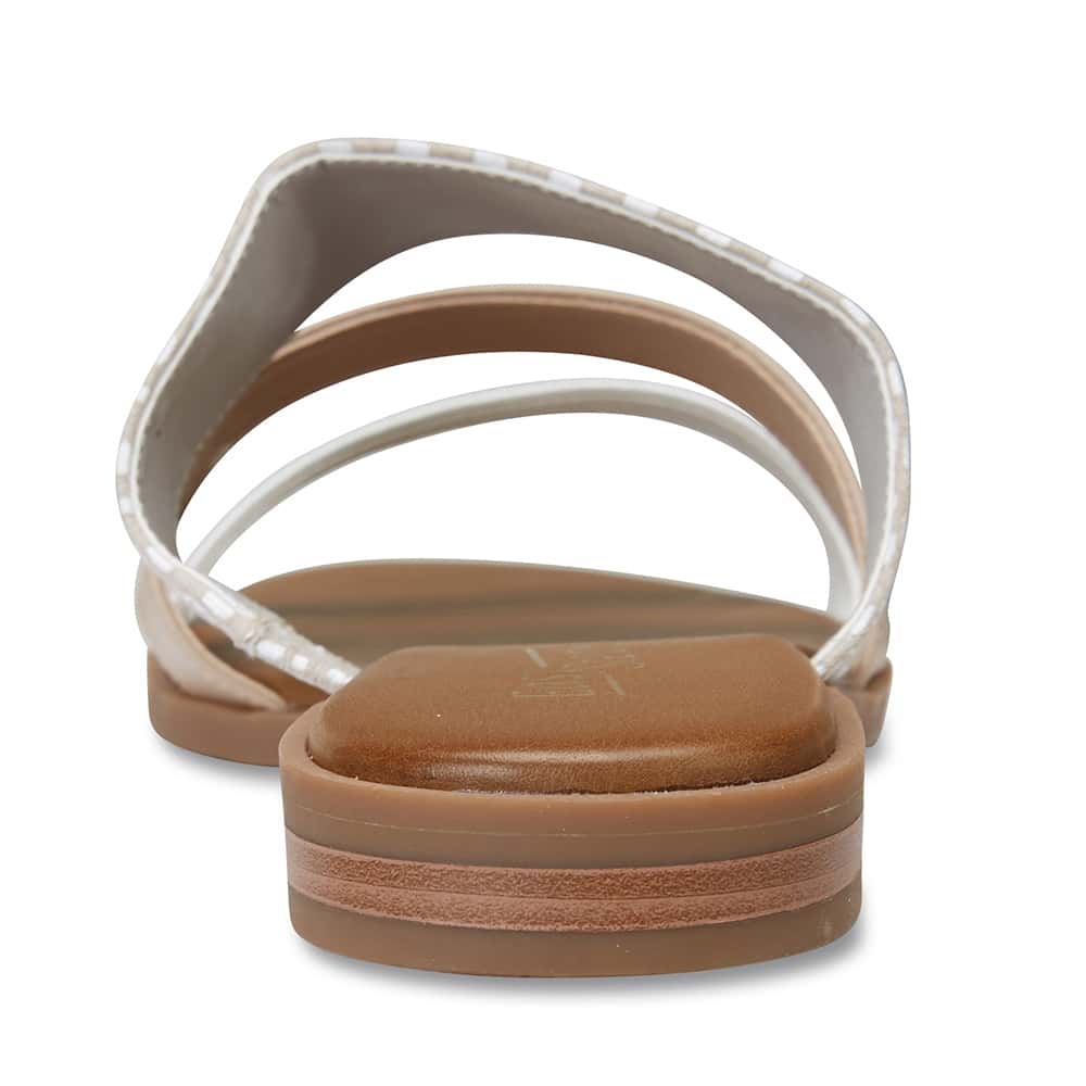 Egypt Slide in Nude Leather