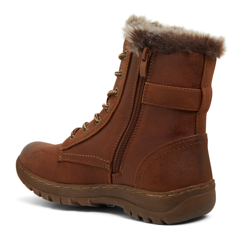 Elf Boot in Tan Micro Smooth