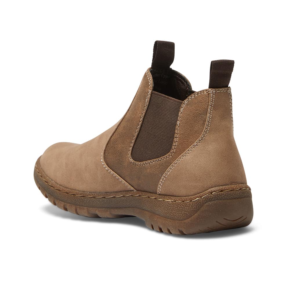 Emmett Boot in Taupe Micro