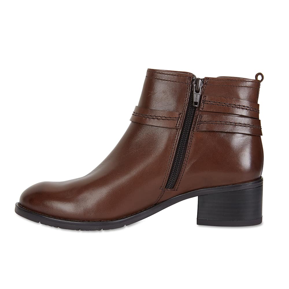 Fitzroy Boot in Brown Leather