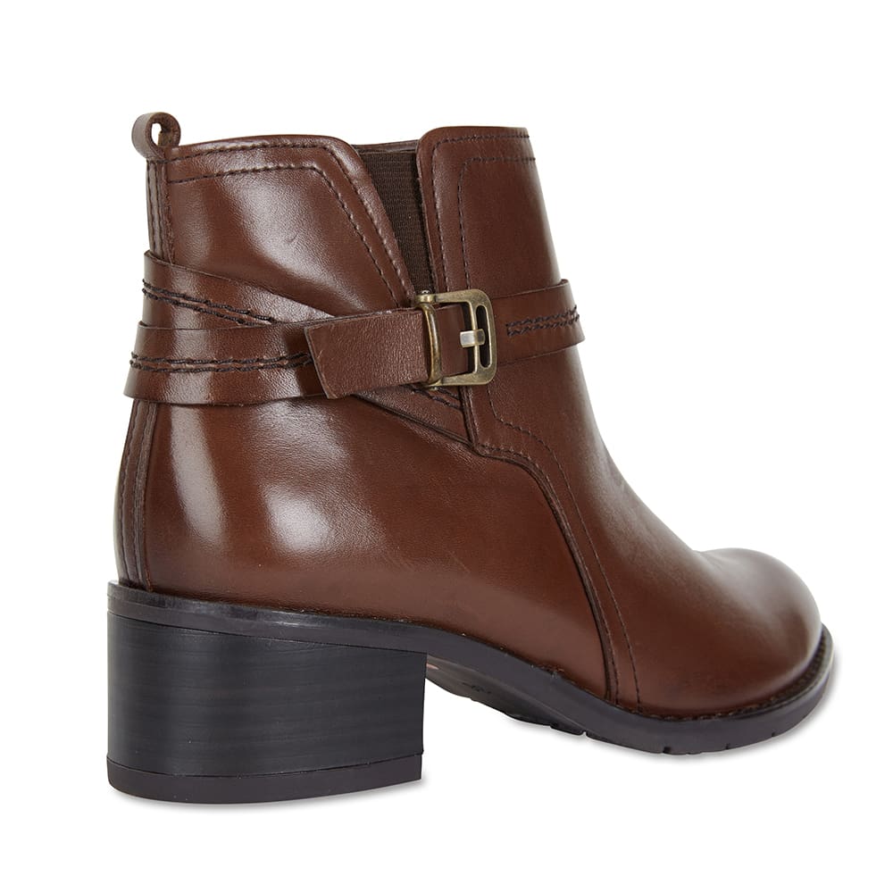 Fitzroy Boot in Brown Leather