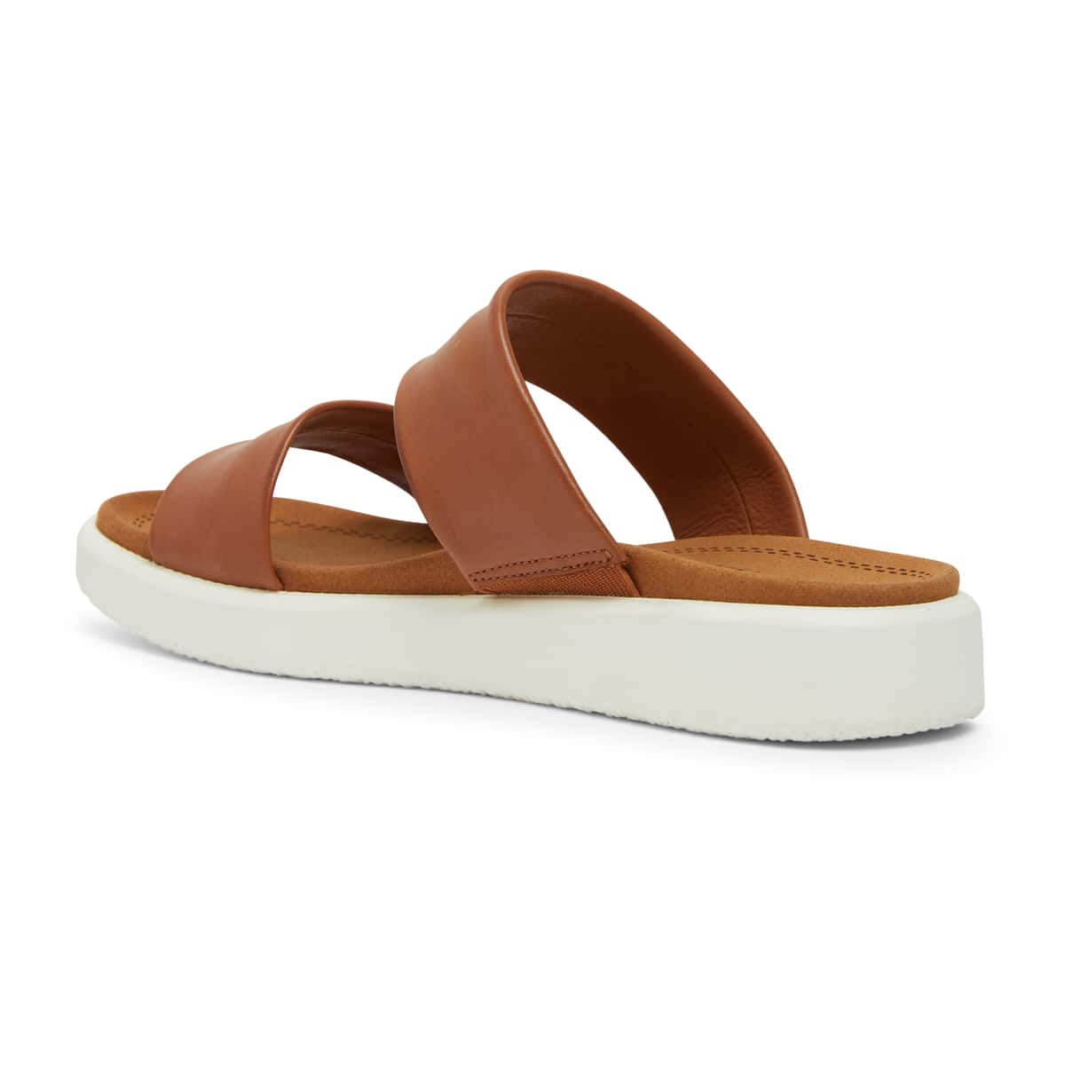 Fleet Slide in Tan Leather