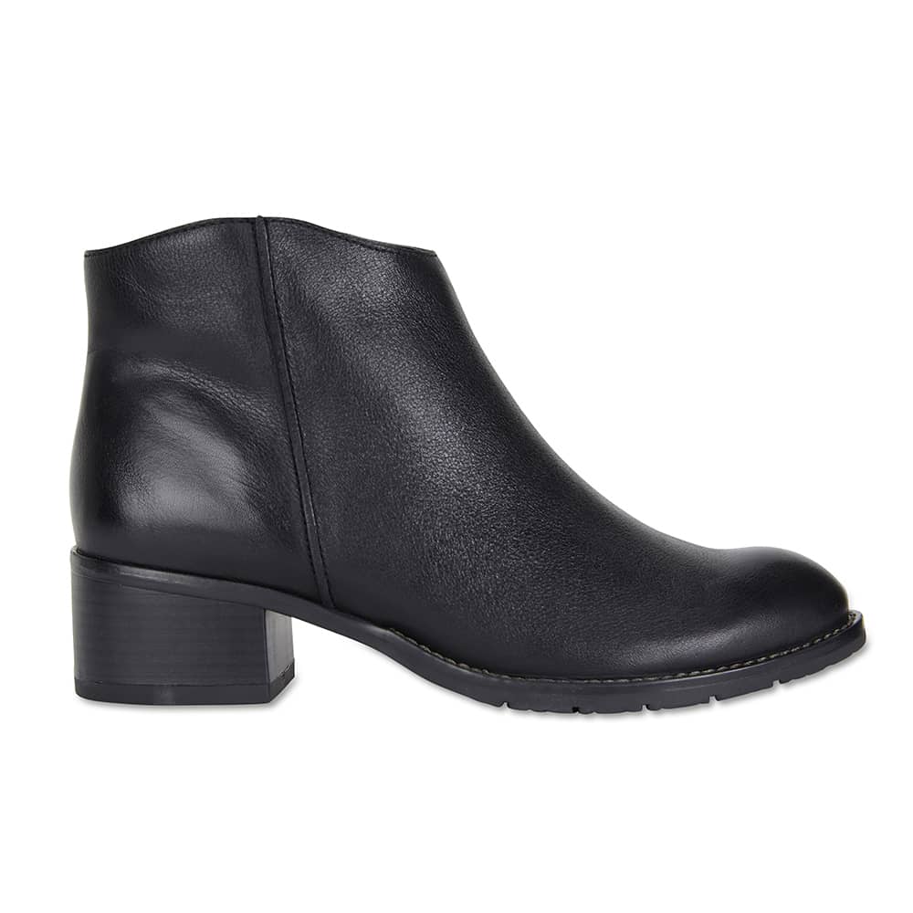 Franklin Boot in Black Leather