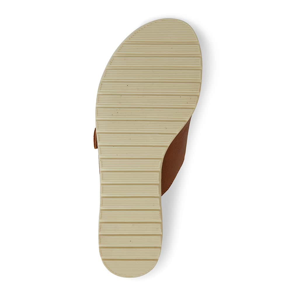 Gadget Slide in Cognac Leather