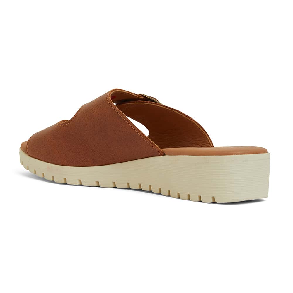 Gadget Slide in Cognac Leather