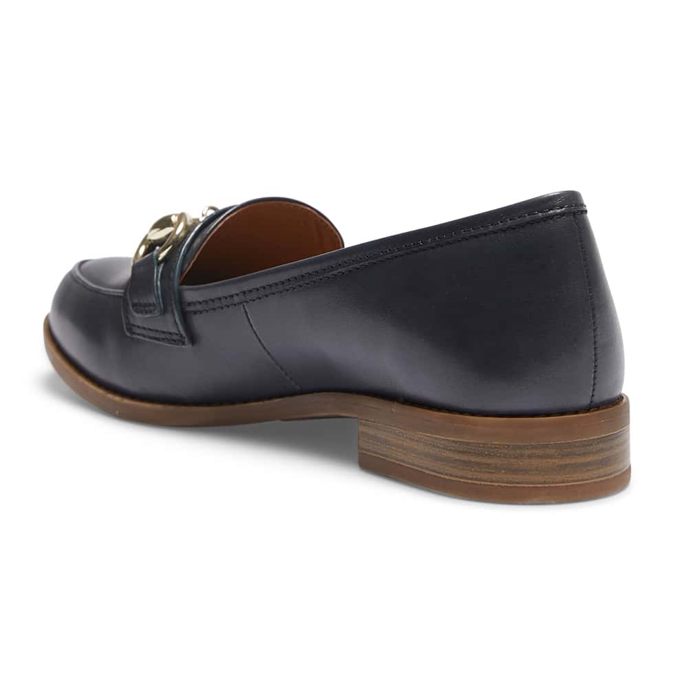 Gala Loafer in Navy Leather
