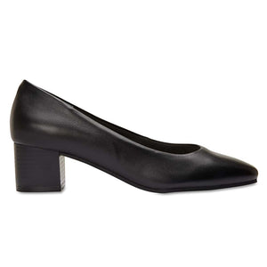 Easy Steps Gamma Heel in Black Leather