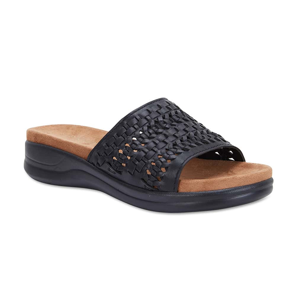 Garcia Slide in Black Smooth