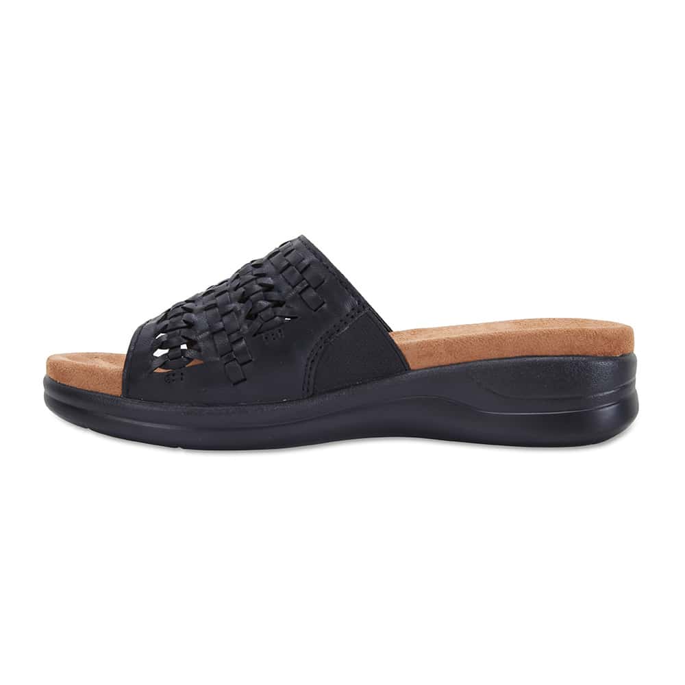 Garcia Slide in Black Smooth