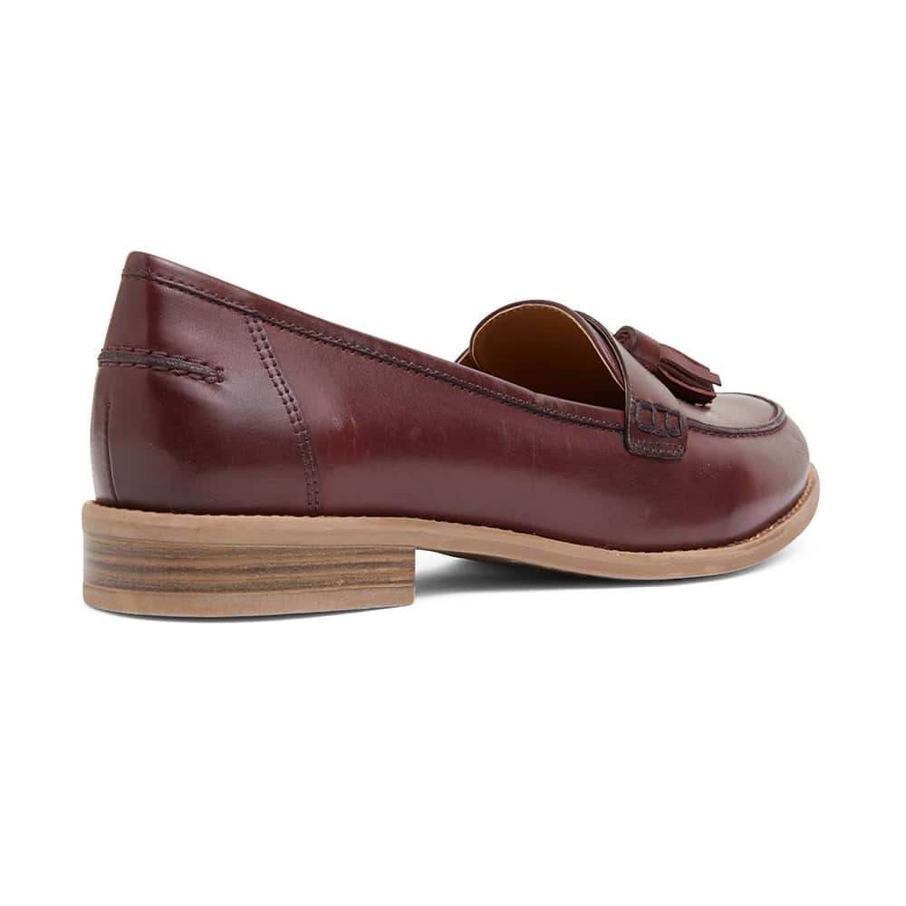 Gazebo Loafer in Burgundy Leather