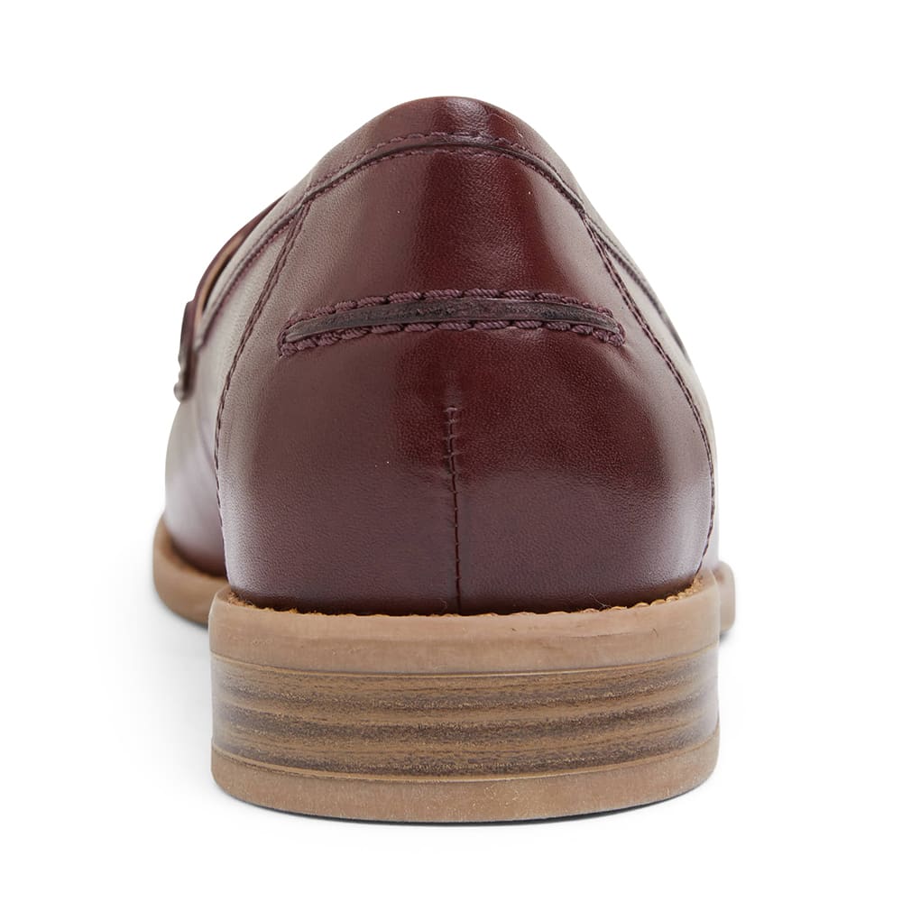 Gazebo Loafer in Burgundy Leather