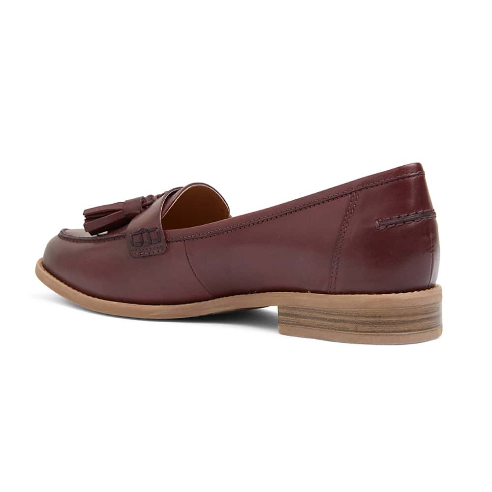 Gazebo Loafer in Burgundy Leather