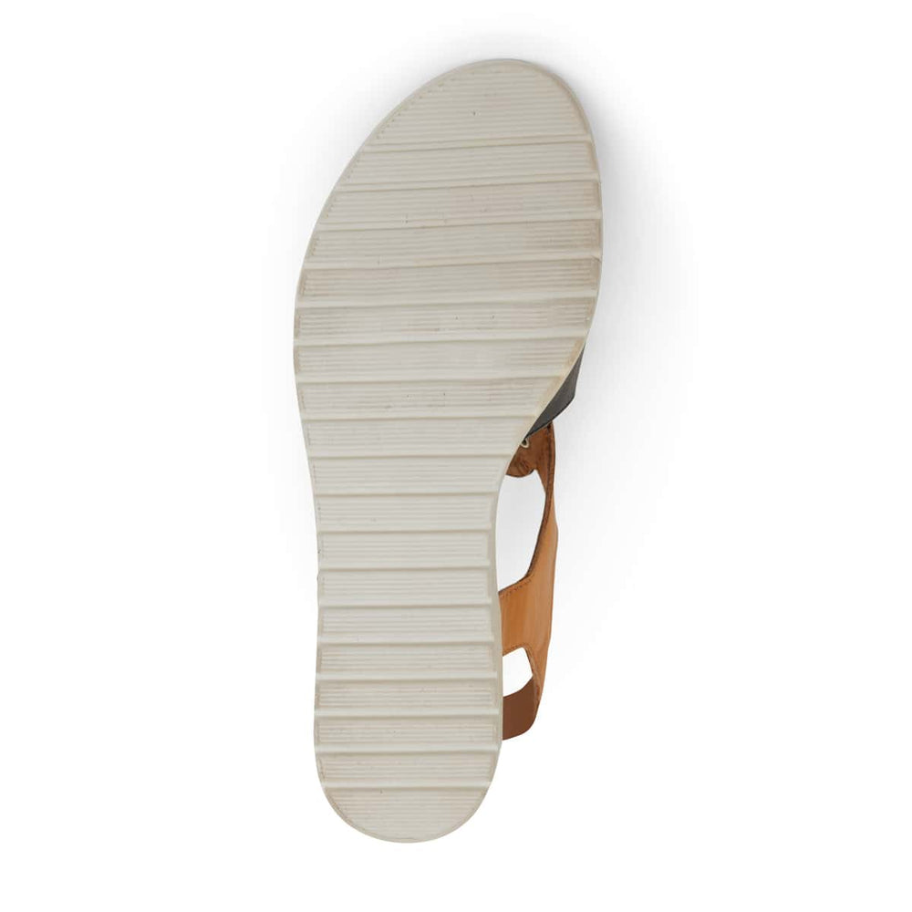 Gelato Sandal in Navy Leather