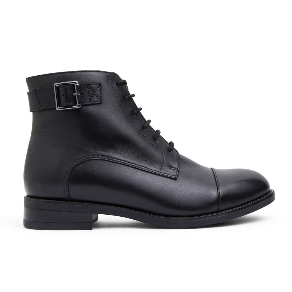 Gene Boot in Black Leather