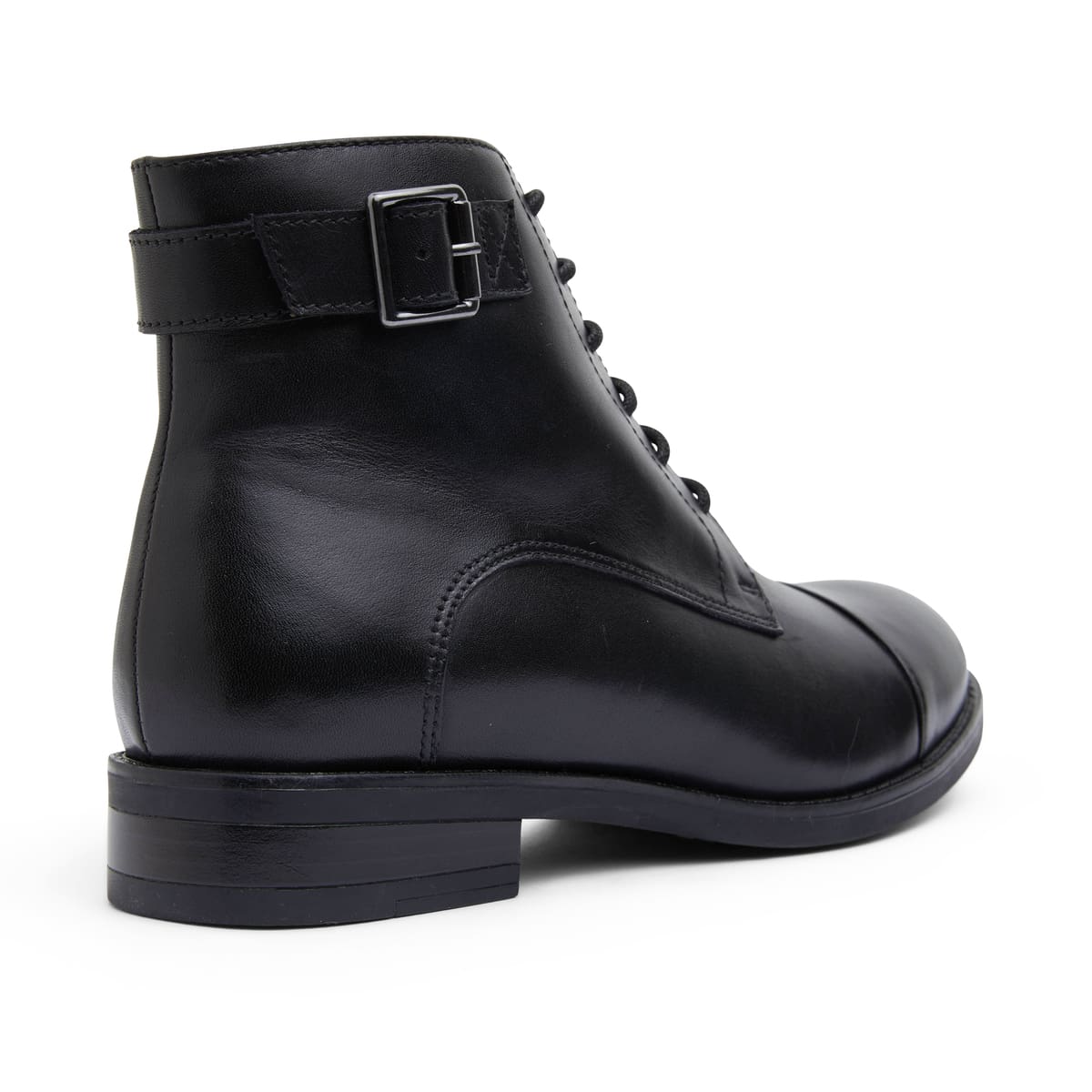 Gene Boot in Black Leather