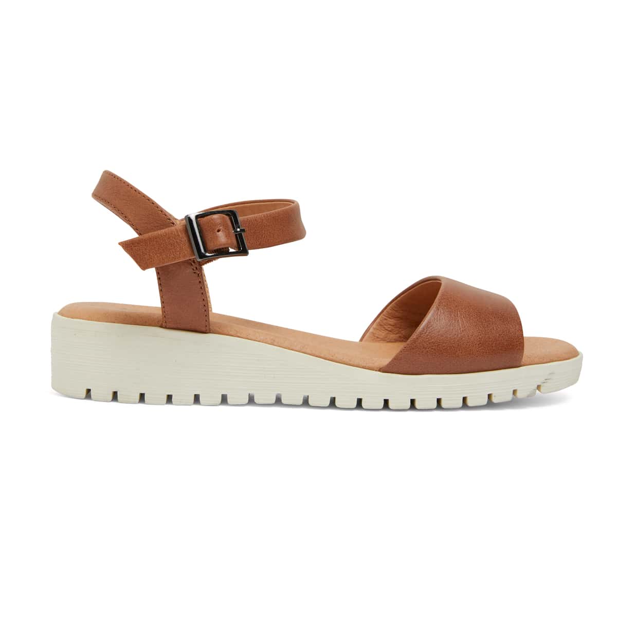 Georgie Sandal in Tan Leather