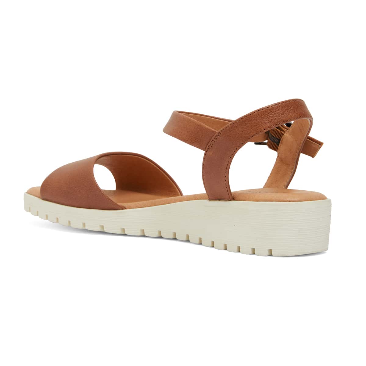 Georgie Sandal in Tan Leather
