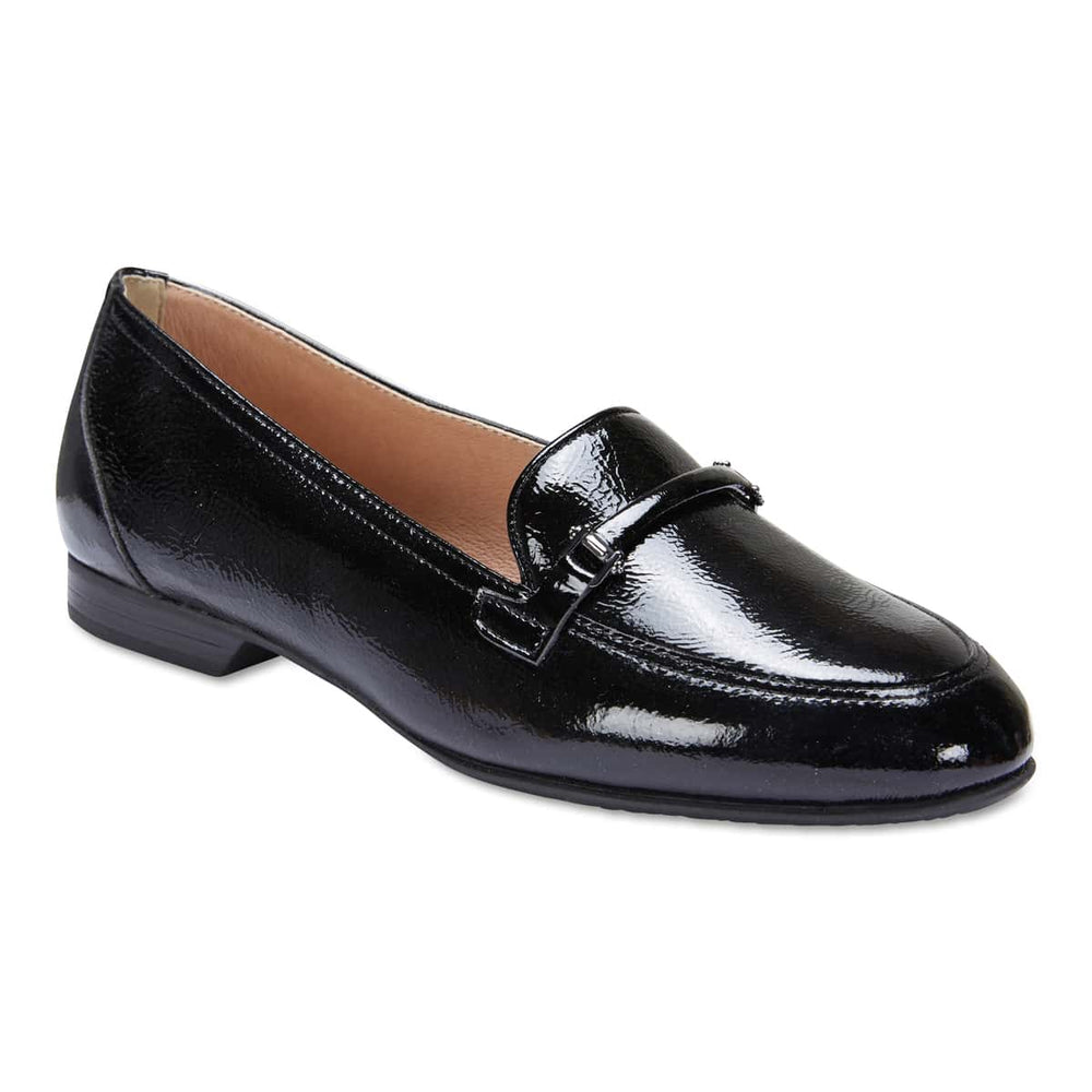 Glebe Loafer in Black Patent | Easy Steps | Shoe HQ