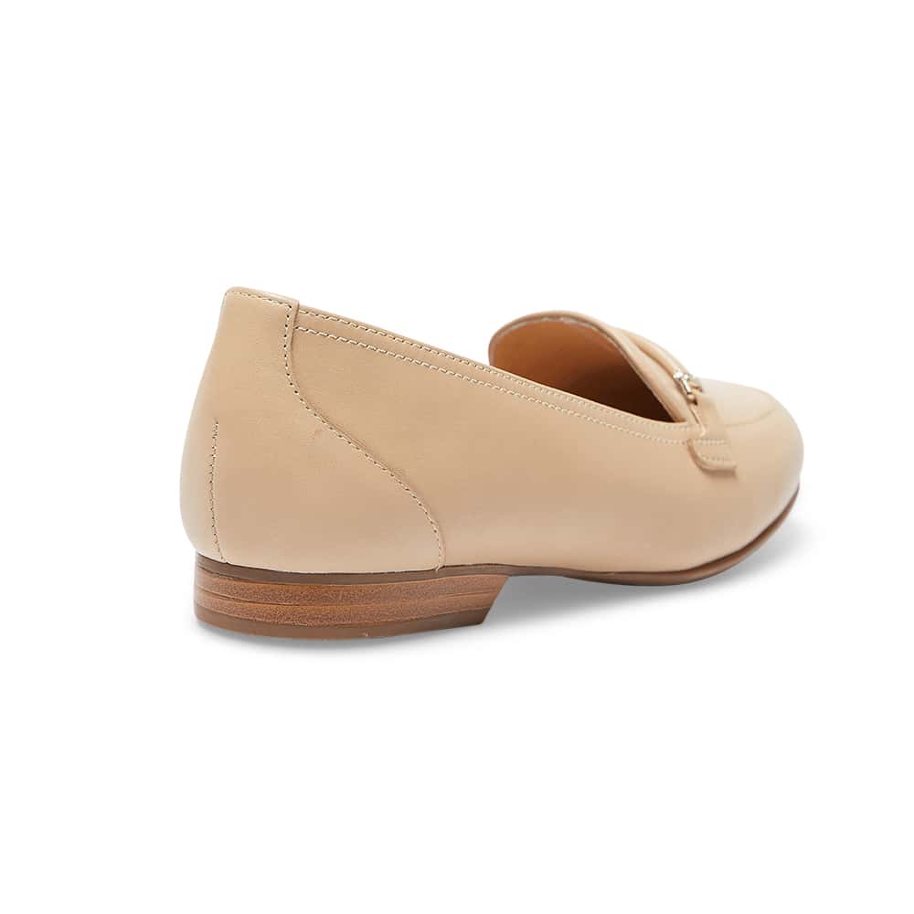 Glebe Loafer in Nude Leather